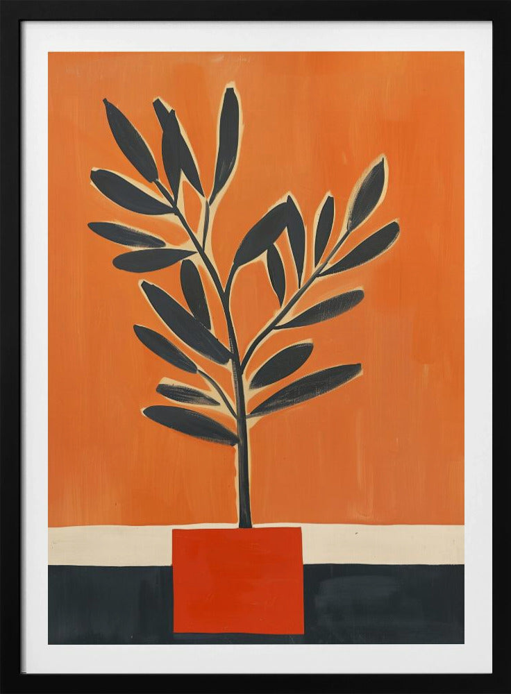 Orangenpflanze | Poster