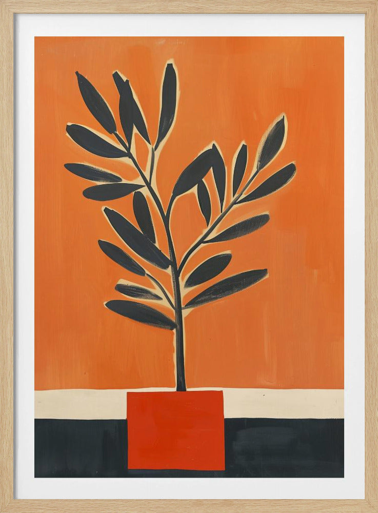 Orangenpflanze | Poster