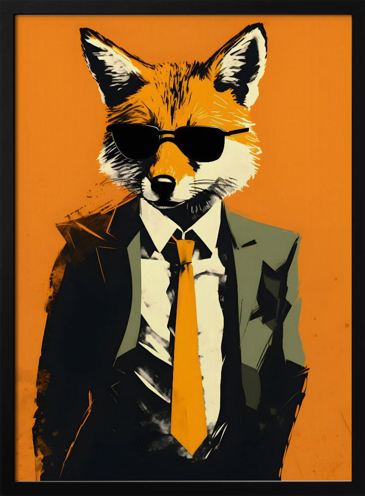 Fuchs im Anzug | Poster