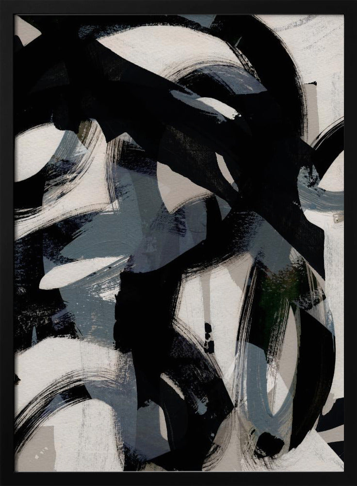 Abstract Brush Strokes 152 | Poster