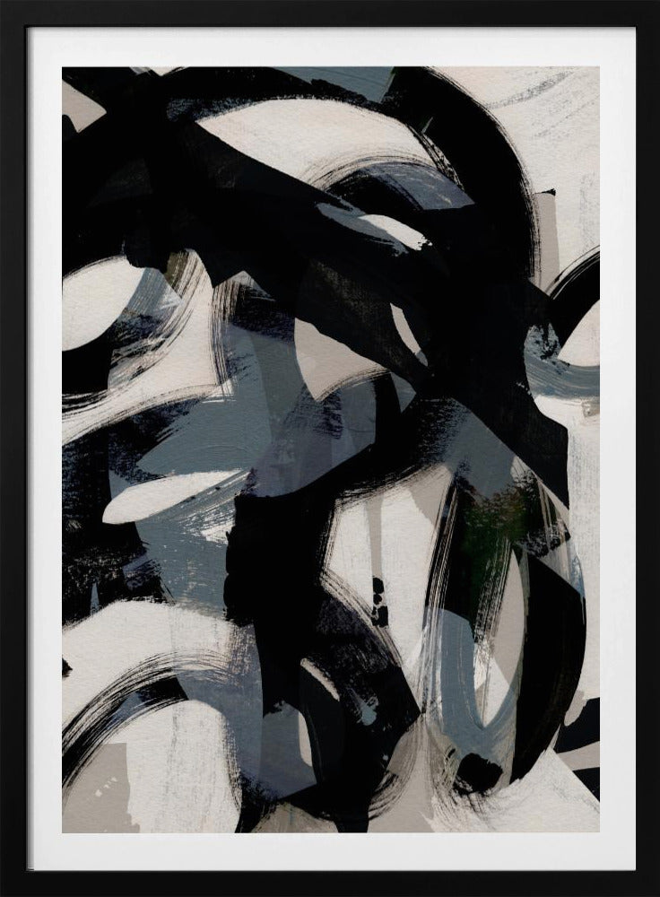 Abstract Brush Strokes 152 | Poster