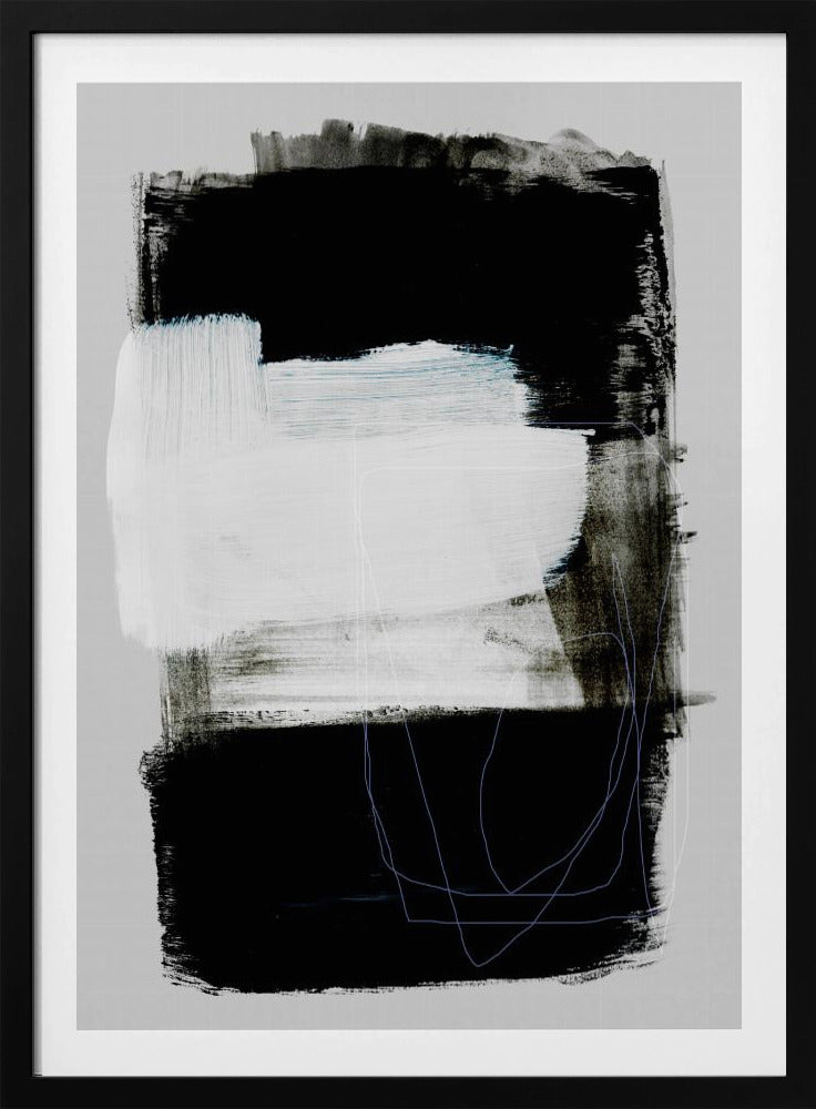 Abstract Brush Strokes 130 | Poster