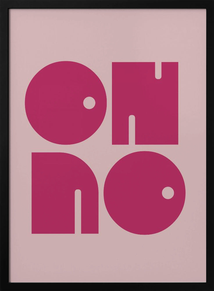 Fettgedruckte Typografie | Poster