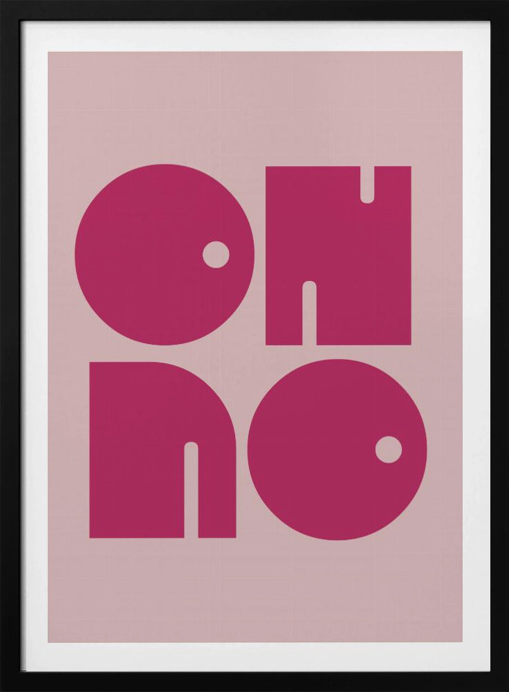 Fettgedruckte Typografie | Poster