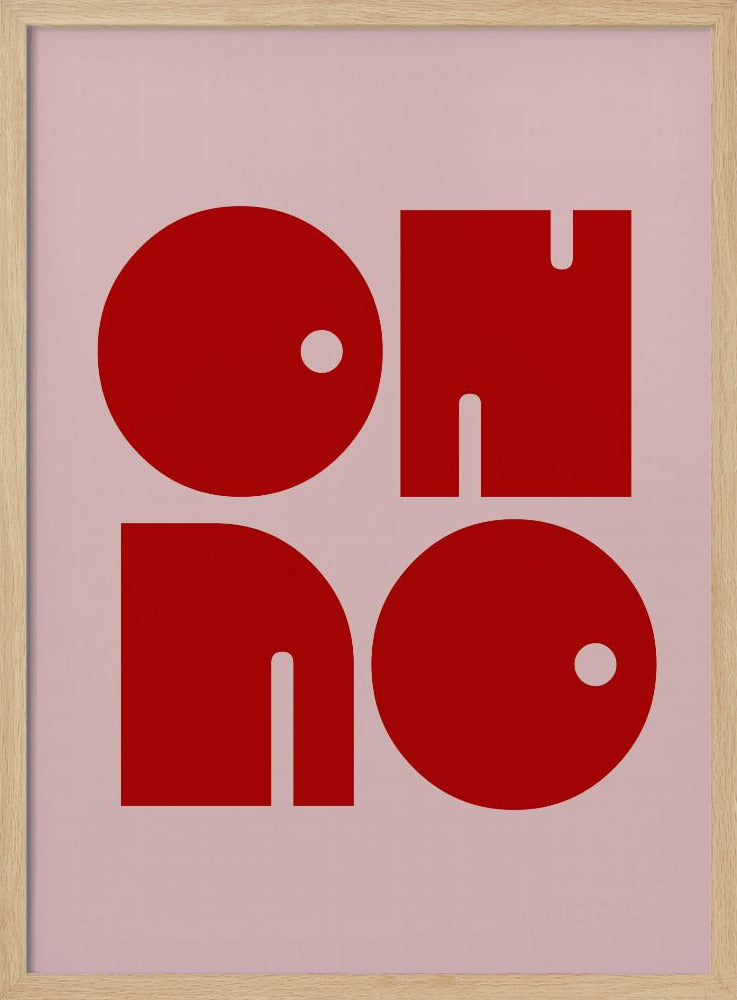 Fettgedrucktes typografisches Echo | Poster