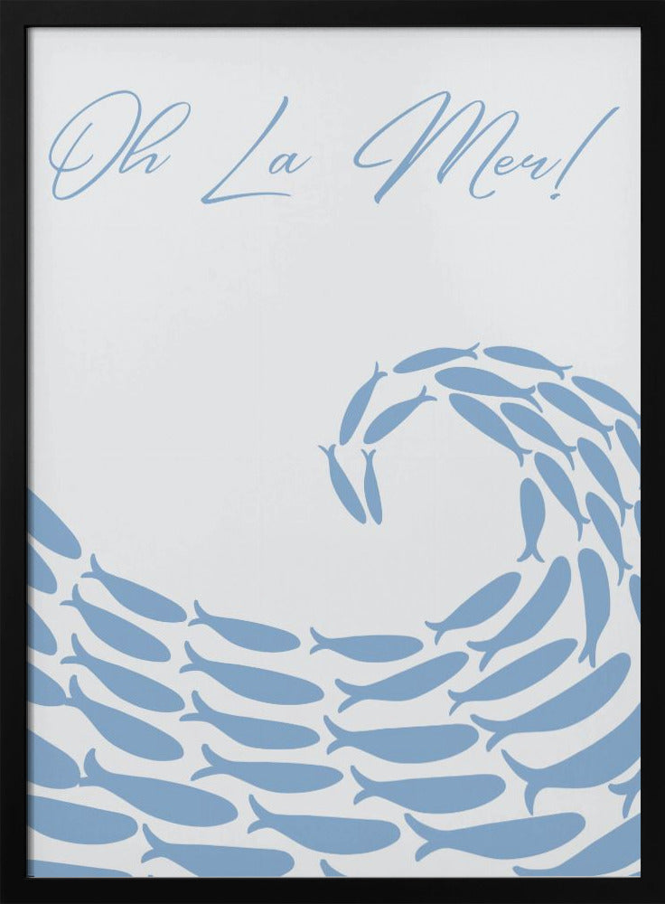 Fischwellen-Symphonie | Poster