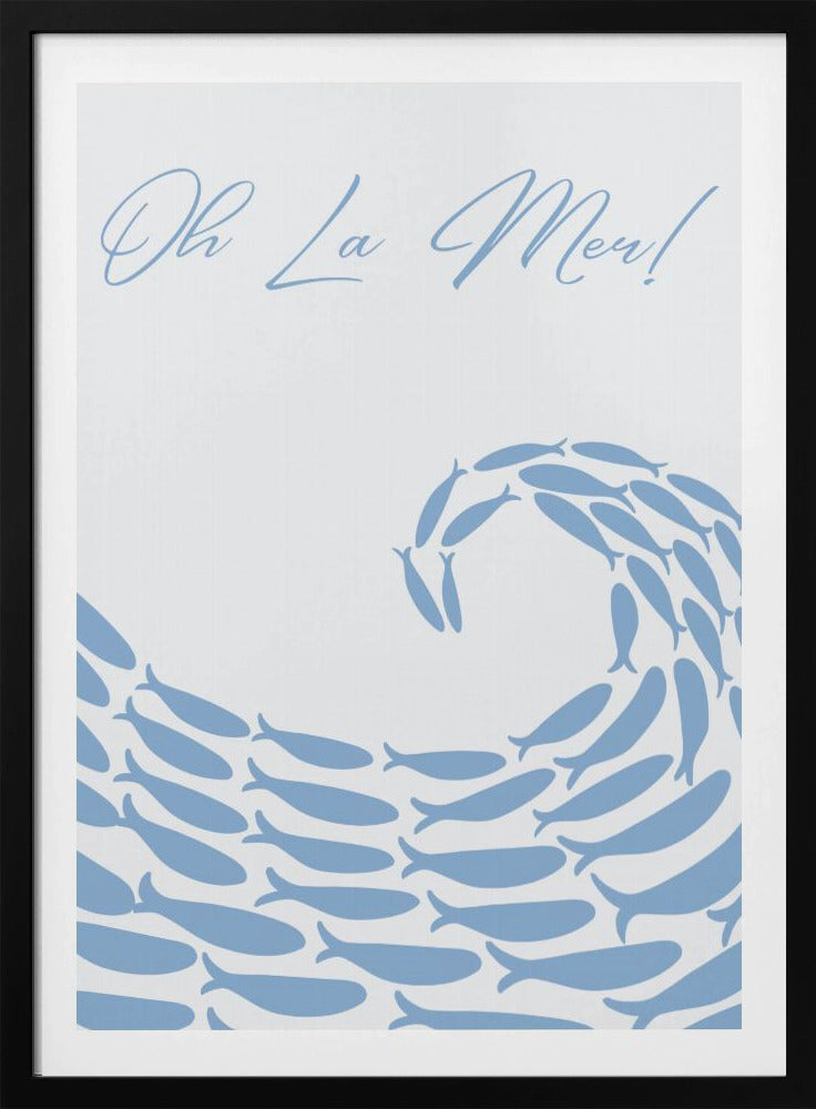 Fischwellen-Symphonie | Poster