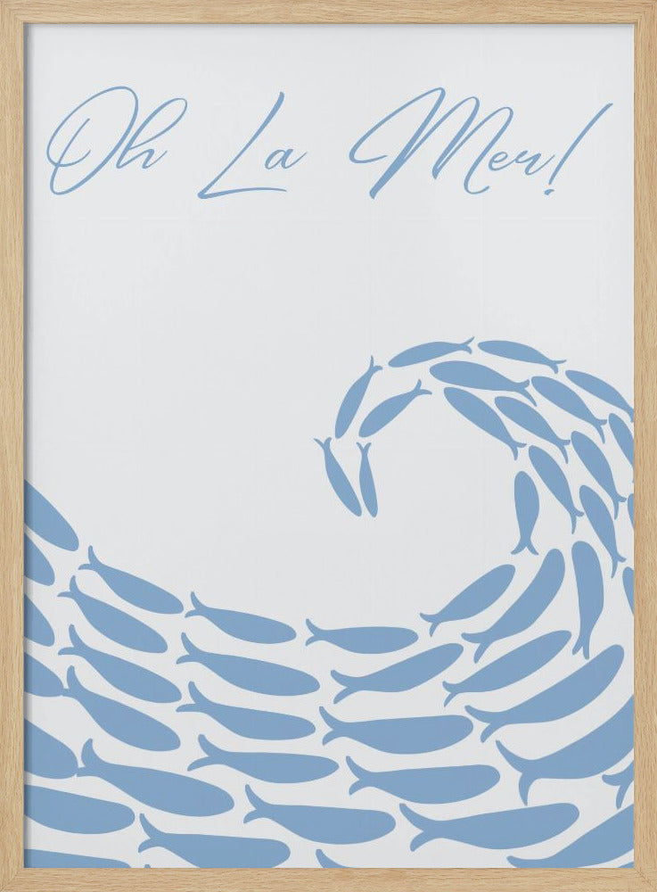 Fischwellen-Symphonie | Poster