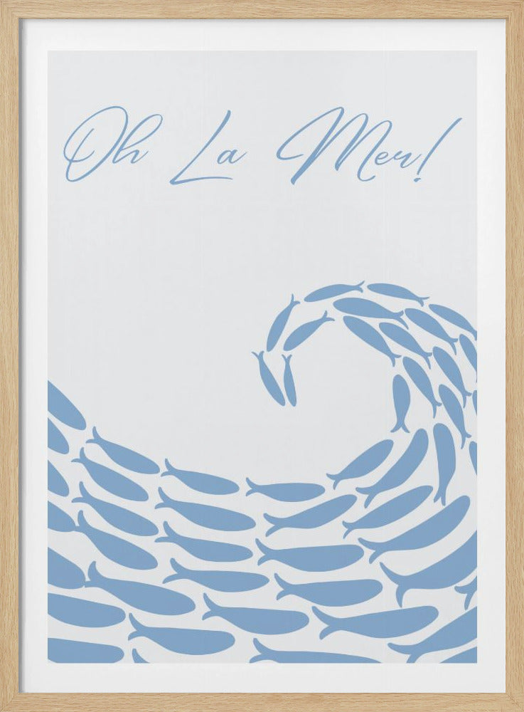 Fischwellen-Symphonie | Poster