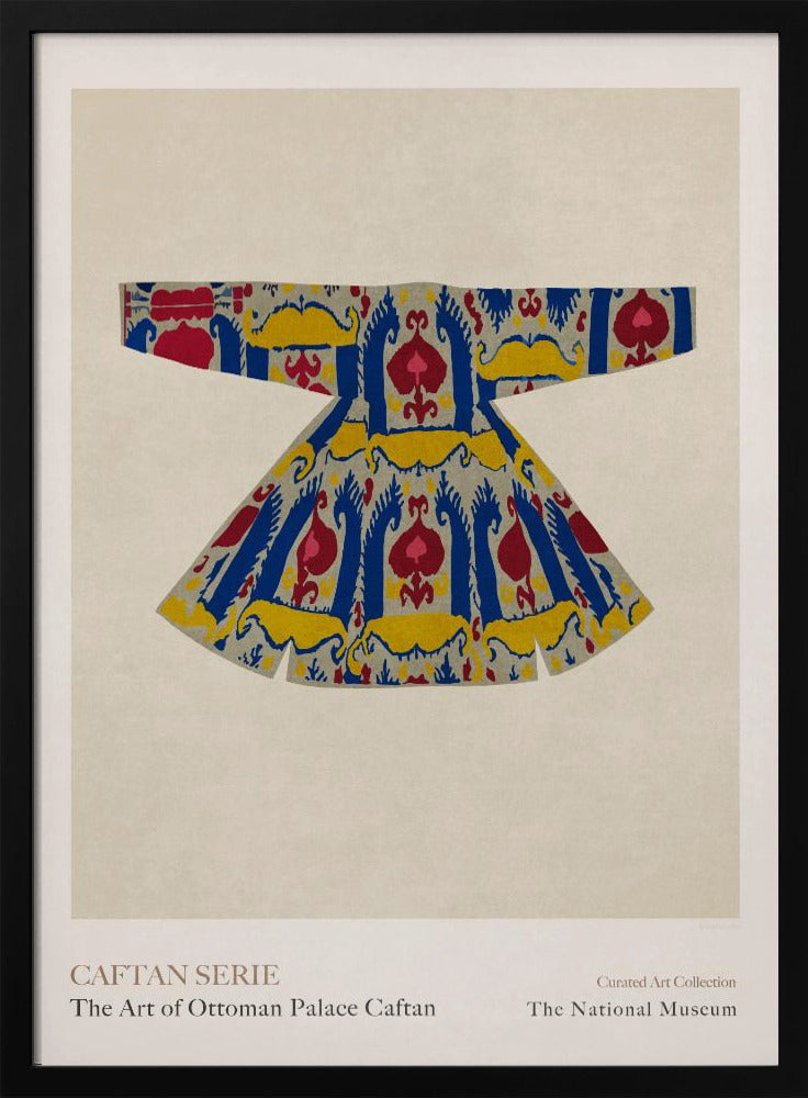 Verzierter osmanischer Kaftan | Poster