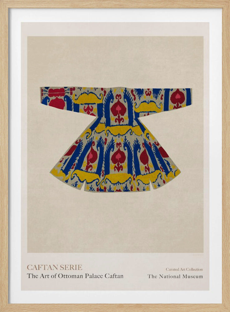 Verzierter osmanischer Kaftan | Poster