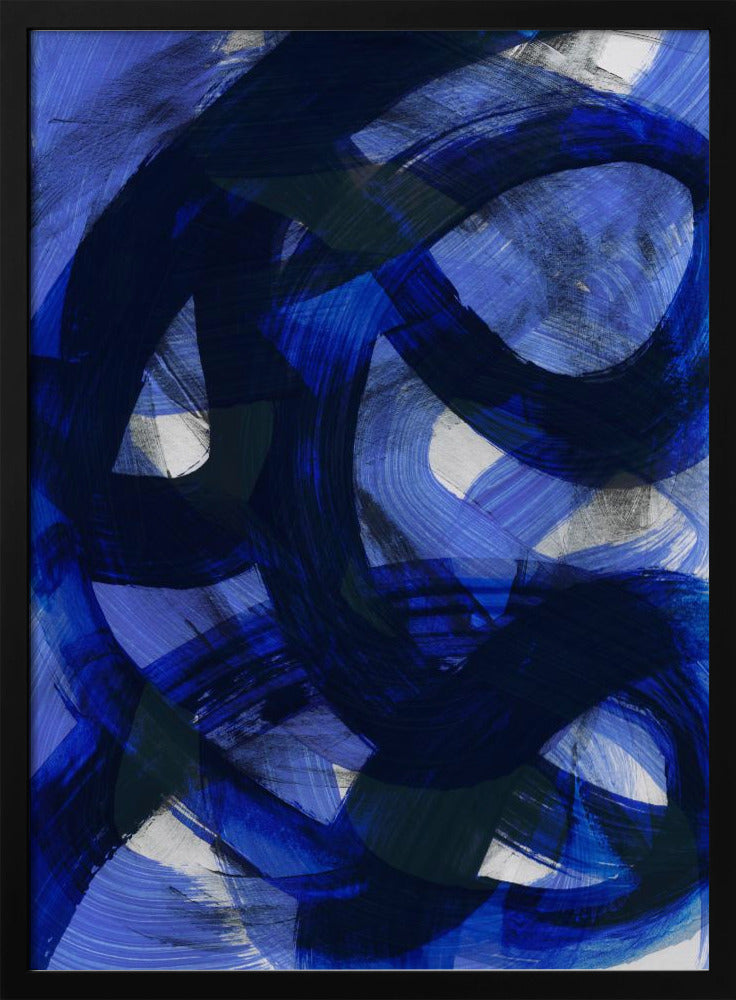 Abstract Brush Strokes 147 | Poster