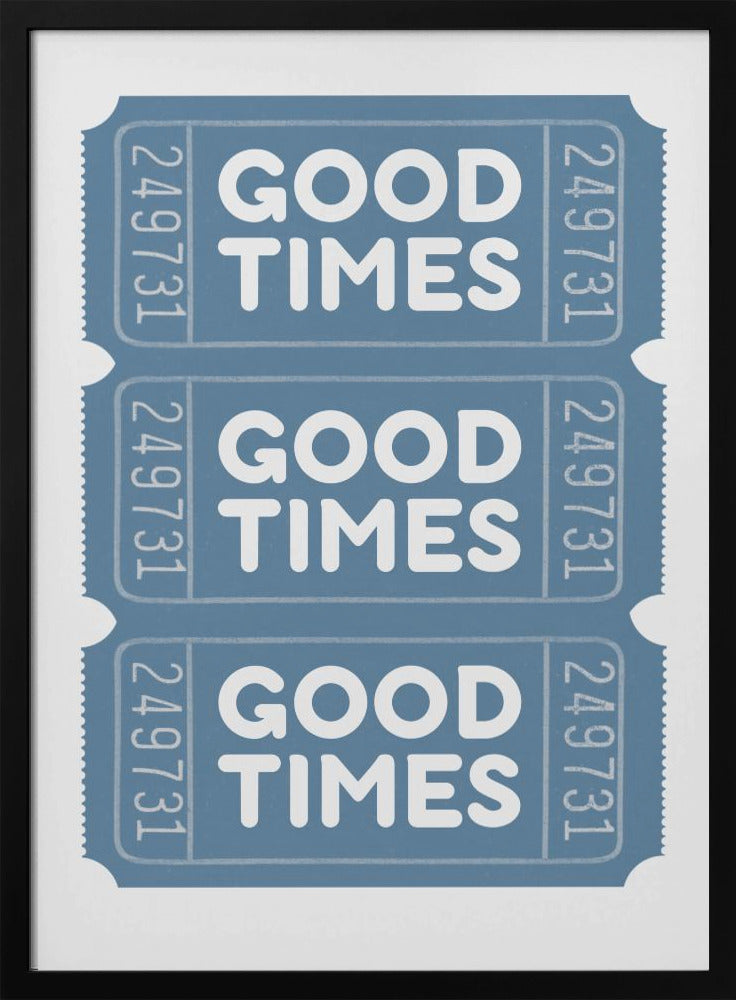 Blue Good Times | Poster