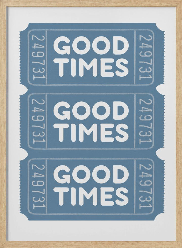 Blue Good Times | Poster