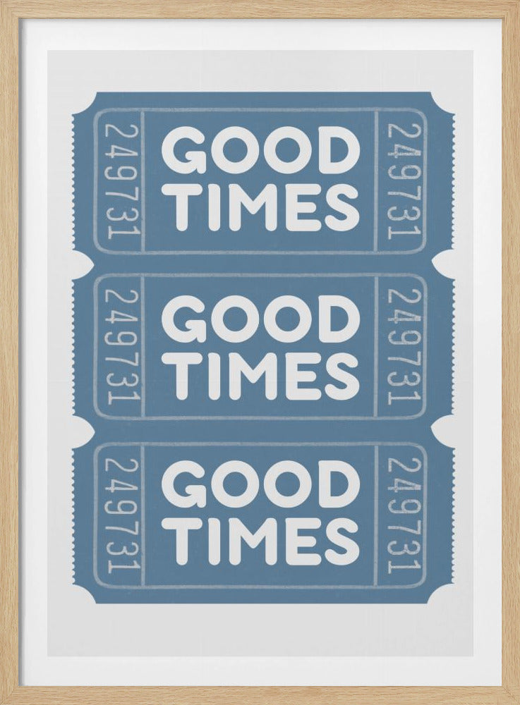 Blue Good Times | Poster