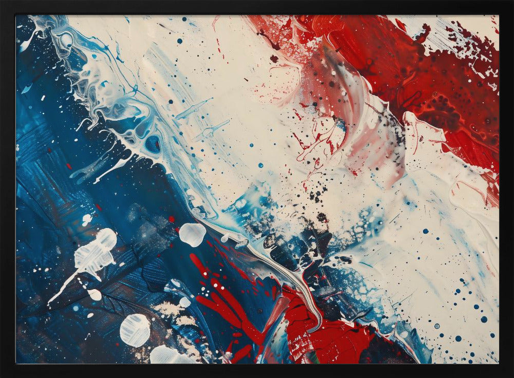 Rot, Weiß und Blau | Poster