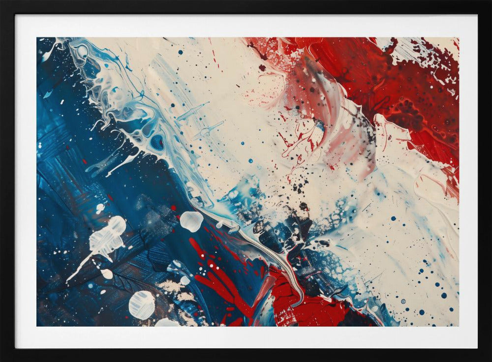 Rot, Weiß und Blau | Poster