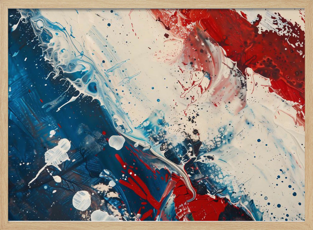 Rot, Weiß und Blau | Poster
