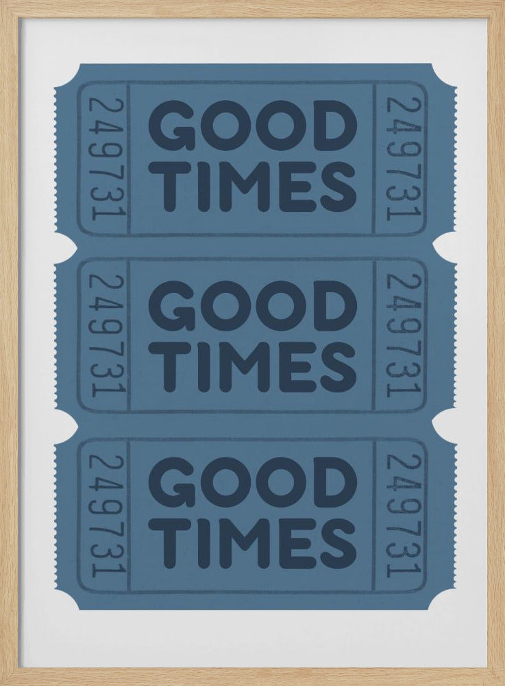 Blue Good Times | Poster