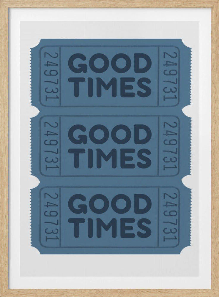 Blue Good Times | Poster