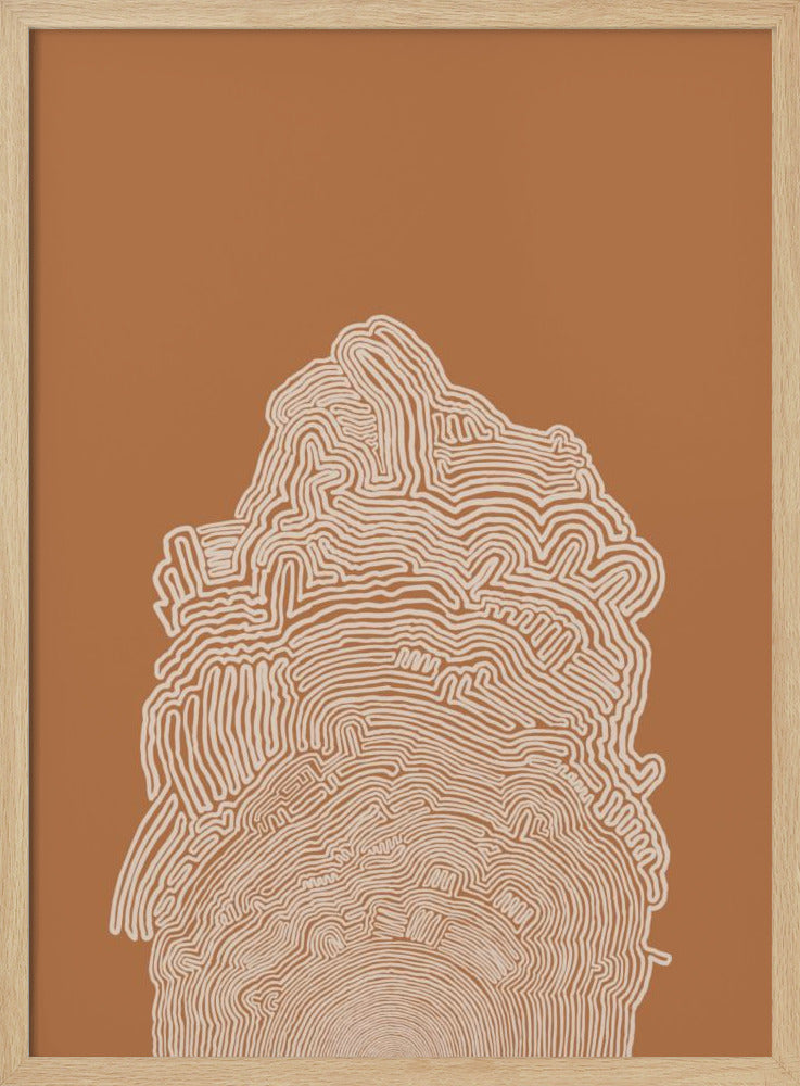 Abstrakt Braun | Poster