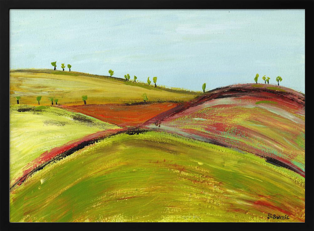 Landschaft Abstrakt | Poster