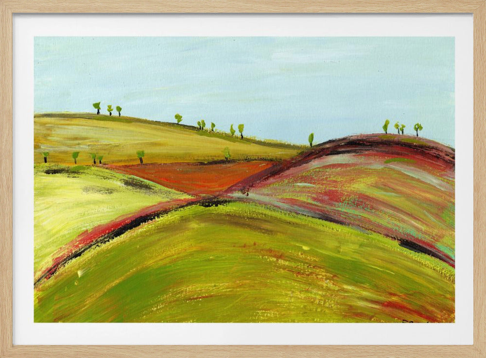 Landschaft Abstrakt | Poster