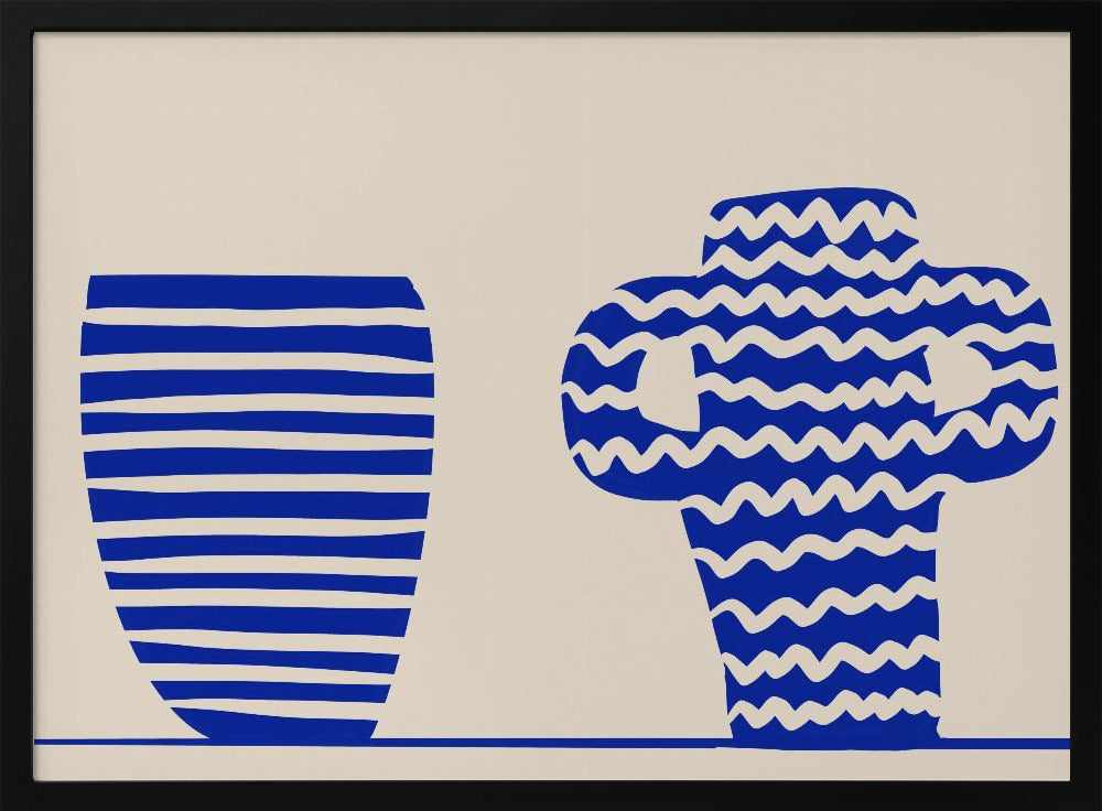 Blaue Vasen | Poster