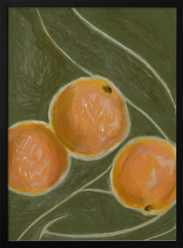 KH Studio – Die Farben Orange & Grün | Poster