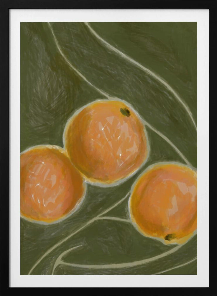 KH Studio – Die Farben Orange & Grün | Poster