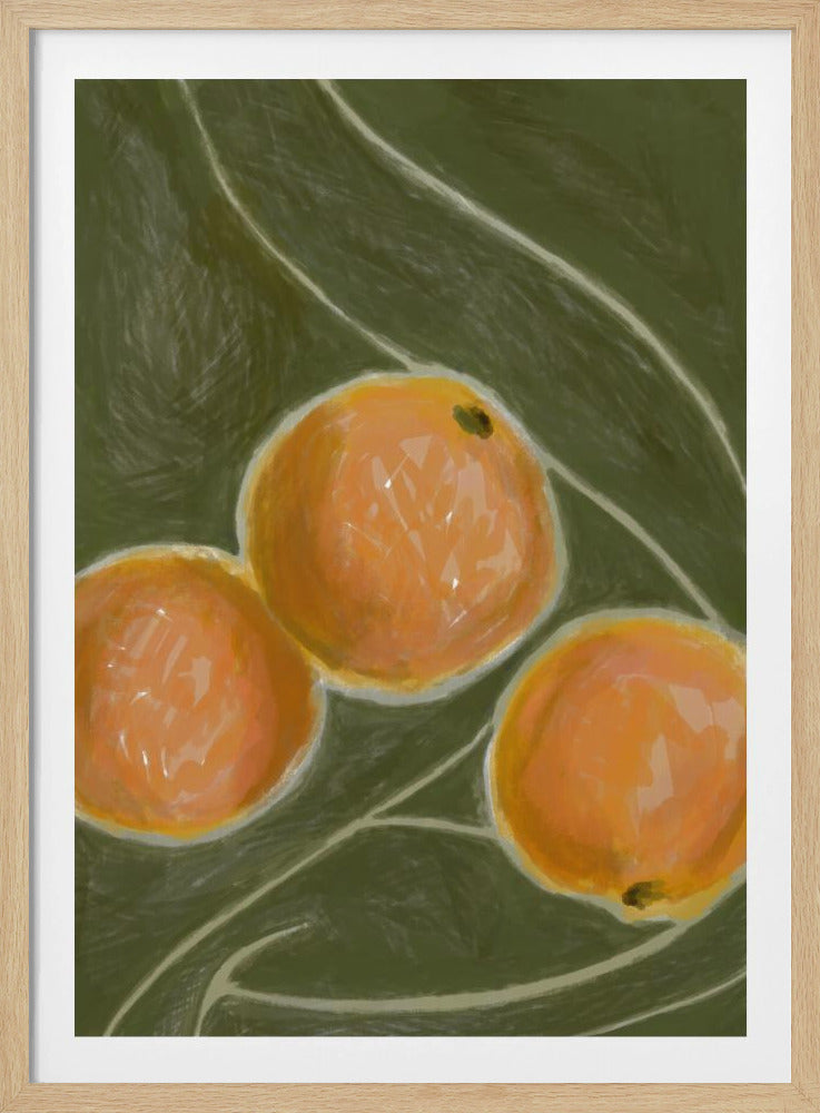 KH Studio – Die Farben Orange & Grün | Poster