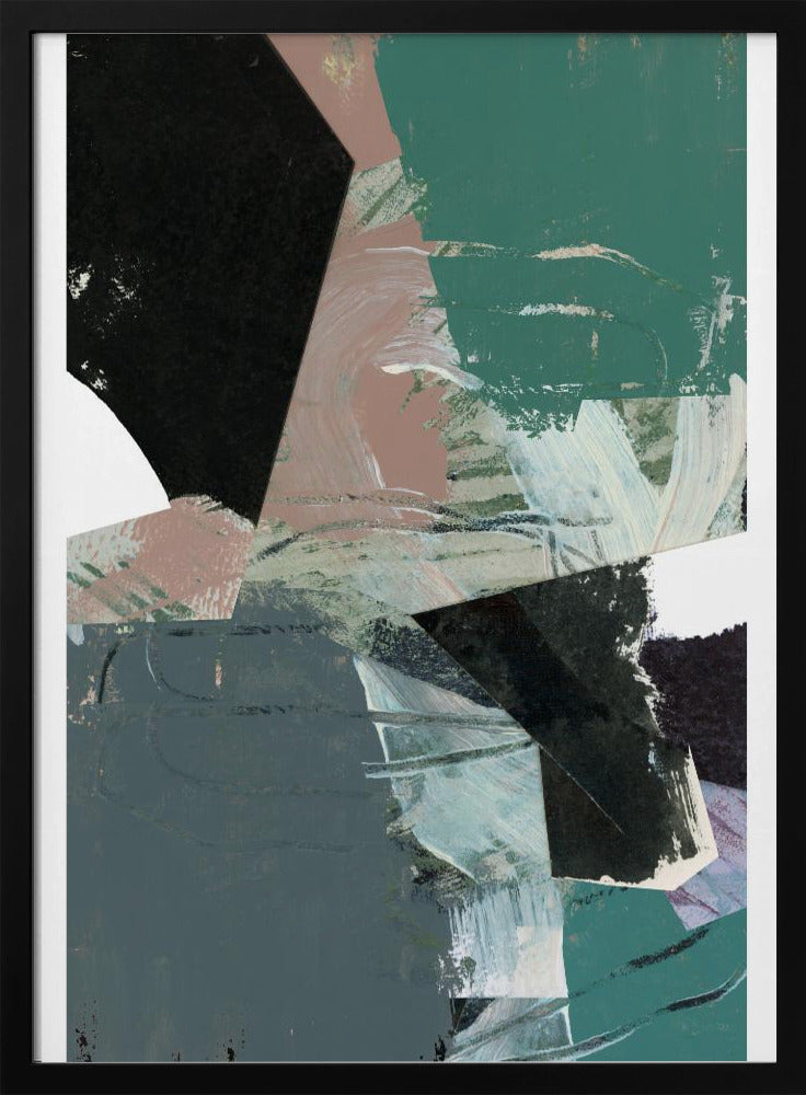 Blue Black Neutral White 3 | Poster