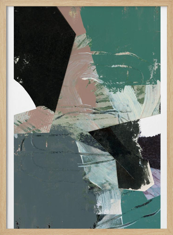 Blue Black Neutral White 3 | Poster