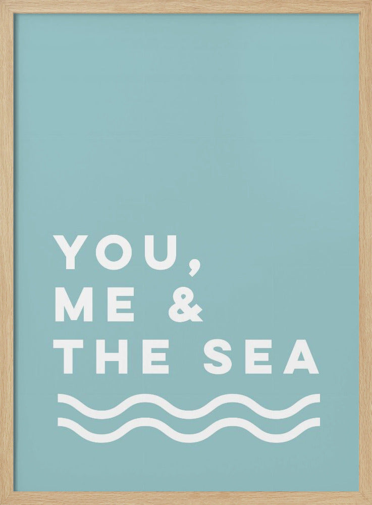 Du, ich und das Meer | Poster
