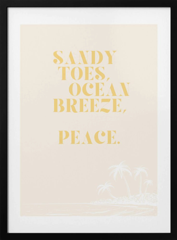 Meeresbrise, Frieden | Poster