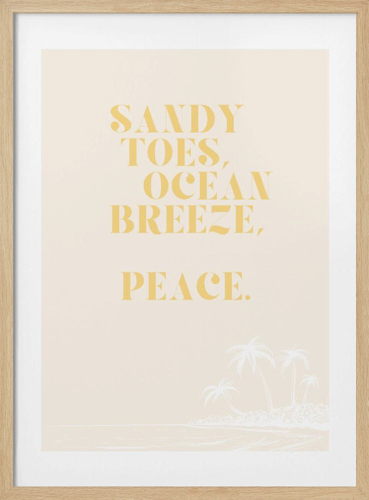 Meeresbrise, Frieden | Poster