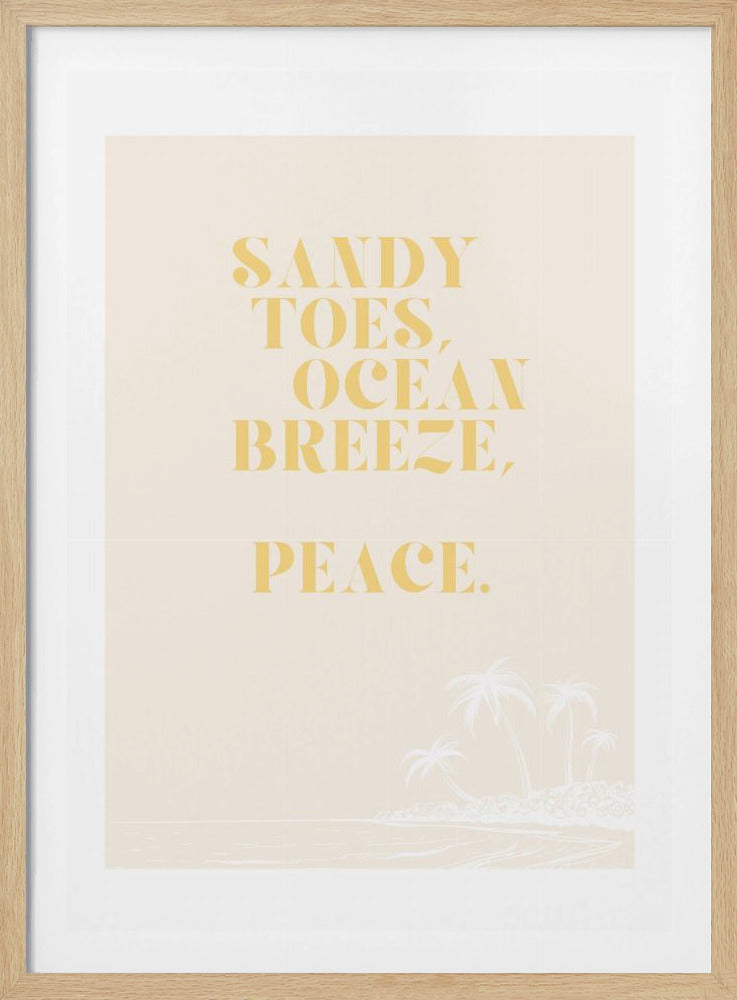 Meeresbrise, Frieden | Poster