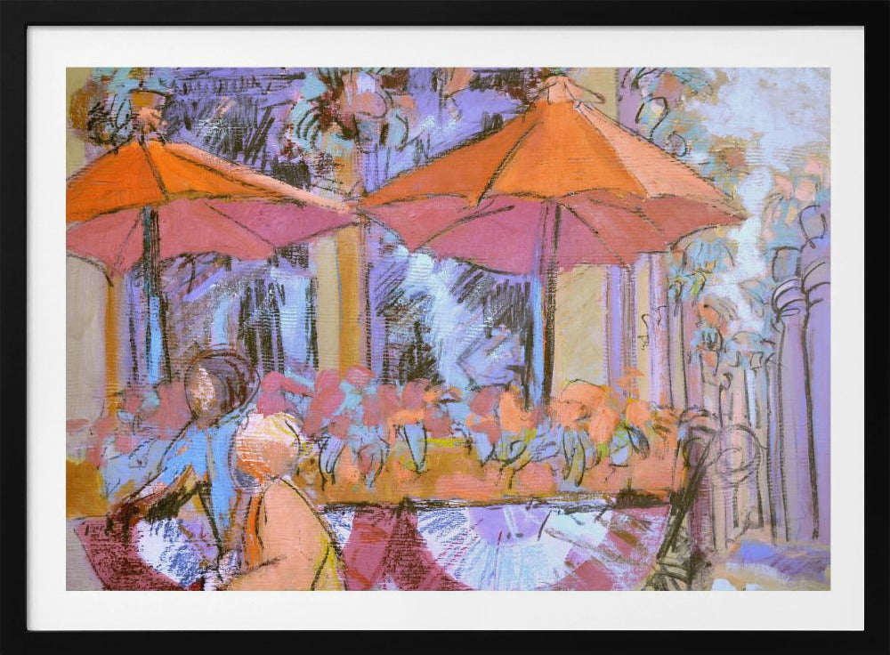Sonniger Café-Moment | Poster