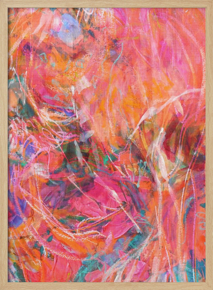 Bunte Blumenblätter | Poster