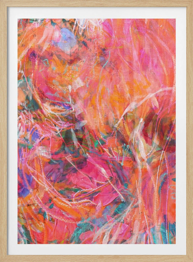 Bunte Blumenblätter | Poster
