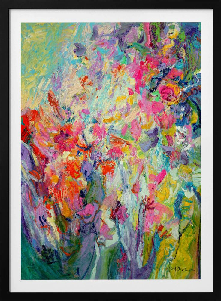 Lebendige Blumensymphonie | Poster