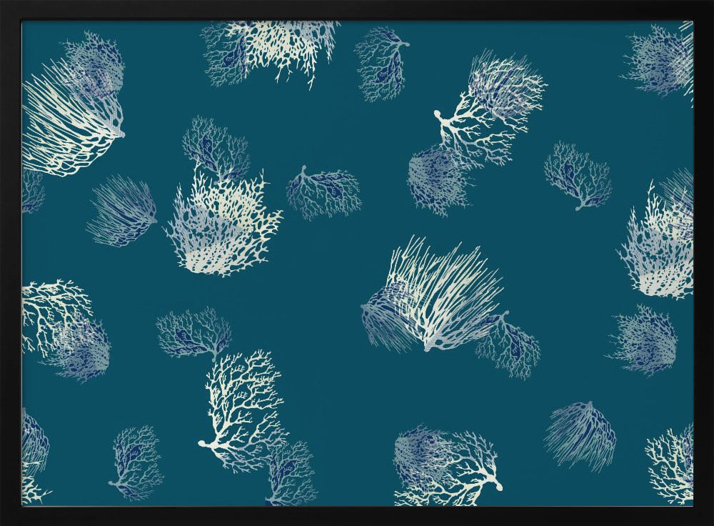 Blue Coral Mix | Poster