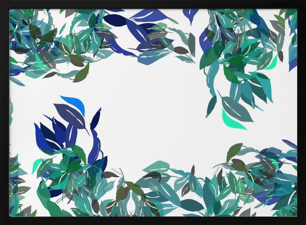 Petrol Blumenmix | Poster