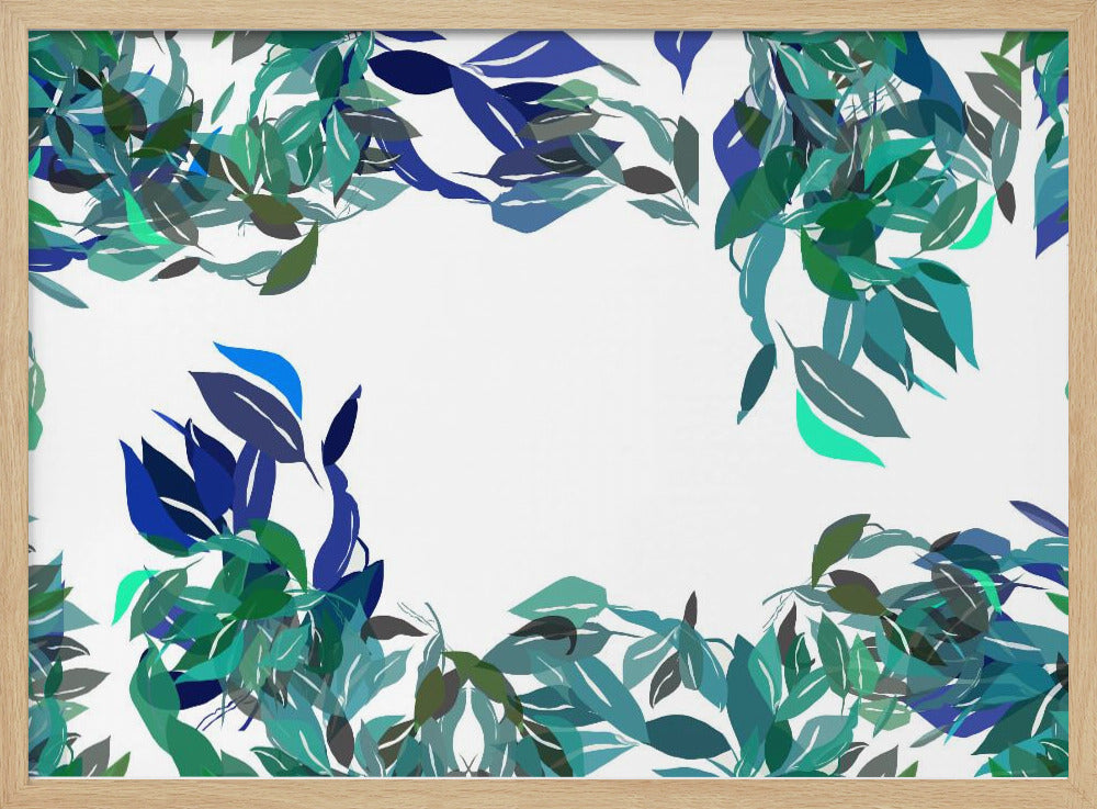 Petrol Blumenmix | Poster