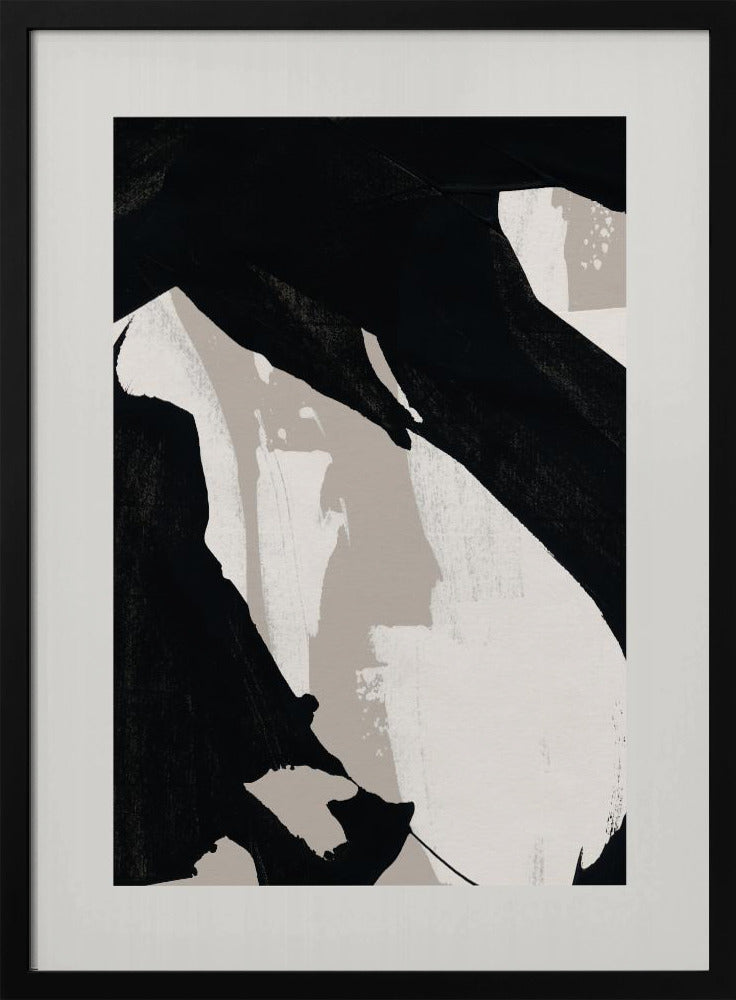 Abstrakte Pinselstriche 59X | Poster