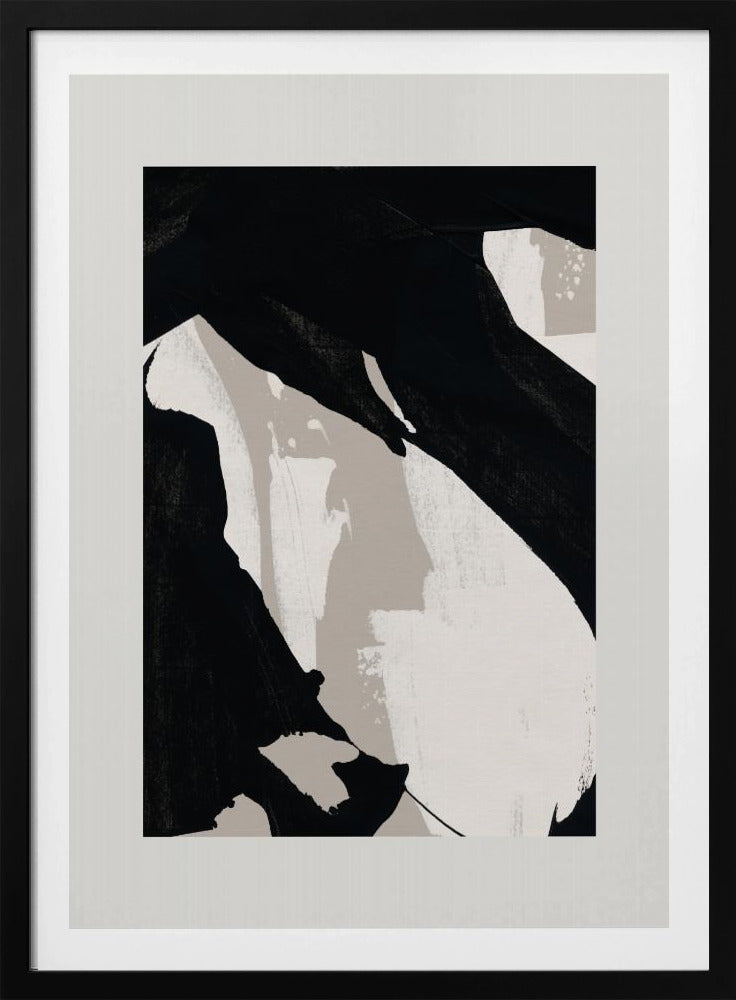 Abstrakte Pinselstriche 59X | Poster