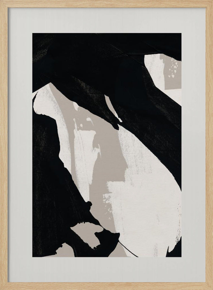 Abstrakte Pinselstriche 59X | Poster