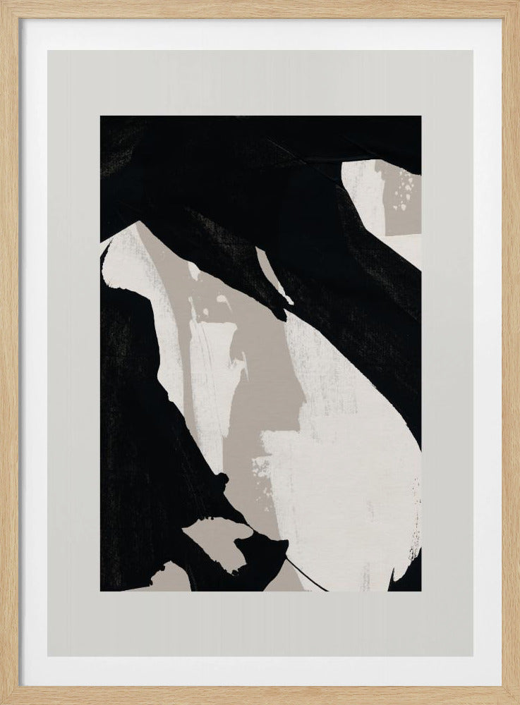 Abstrakte Pinselstriche 59X | Poster