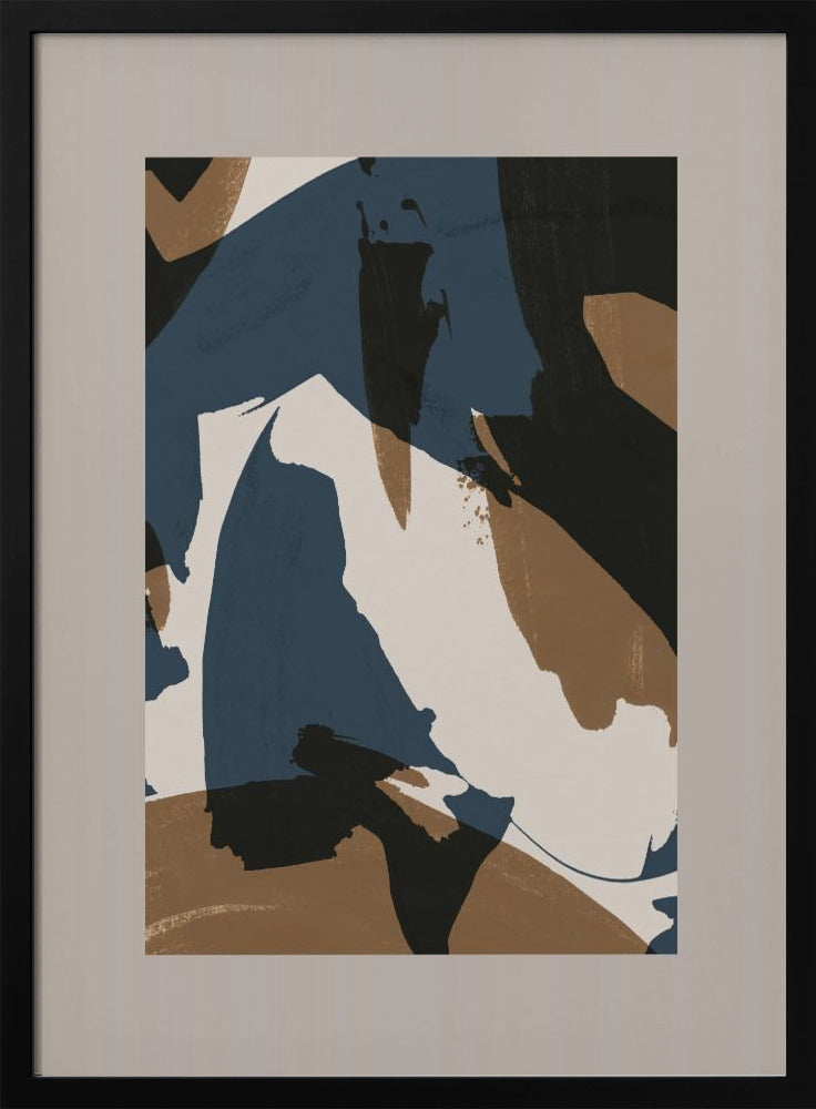 Abstrakte Pinselstriche 60 | Poster