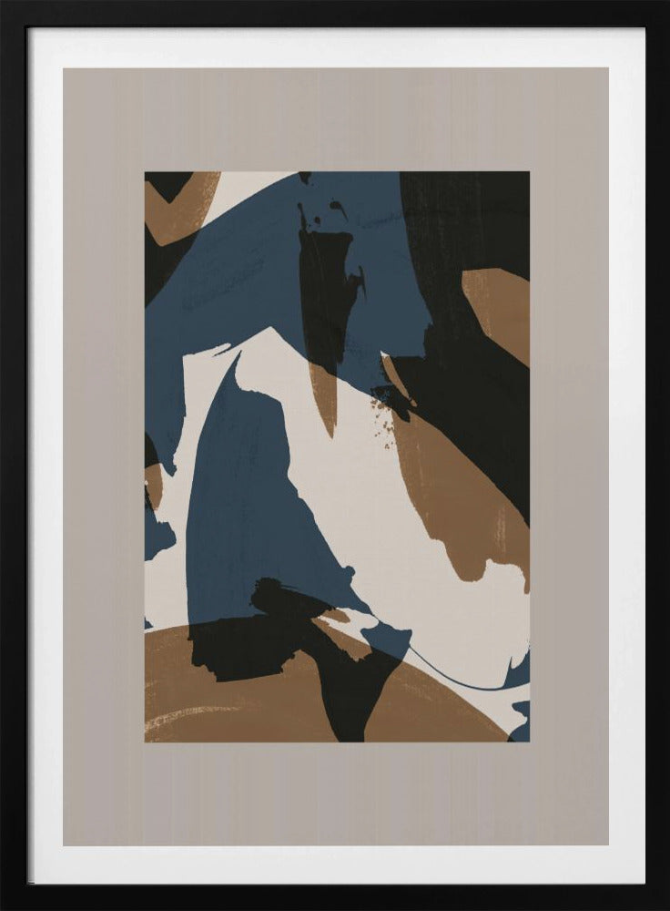 Abstrakte Pinselstriche 60 | Poster
